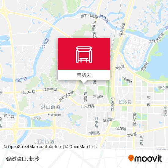 锦绣路口地图