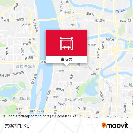 芙蓉路口地图