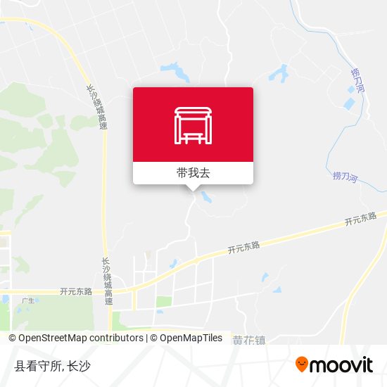 县看守所地图