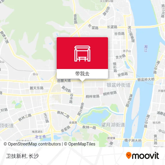 卫技新村地图