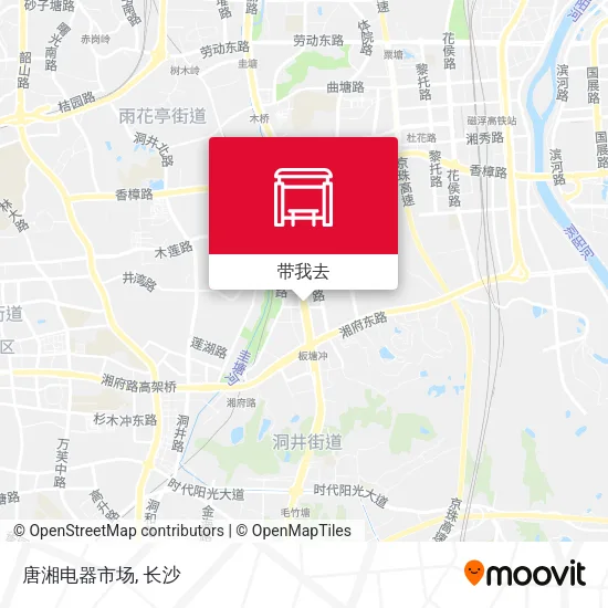 唐湘电器市场地图