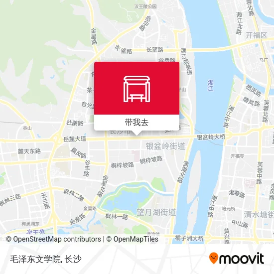 毛泽东文学院地图