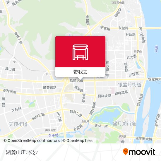 湘麓山庄地图