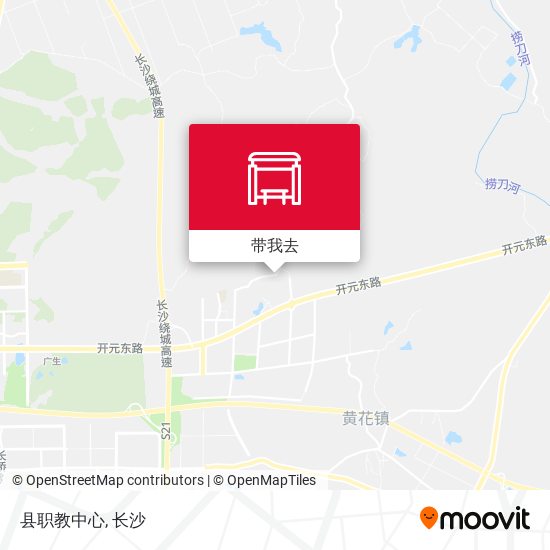 县职教中心地图