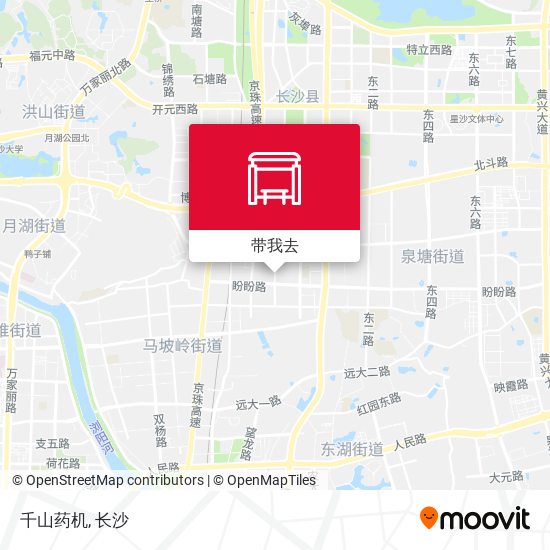 千山药机地图