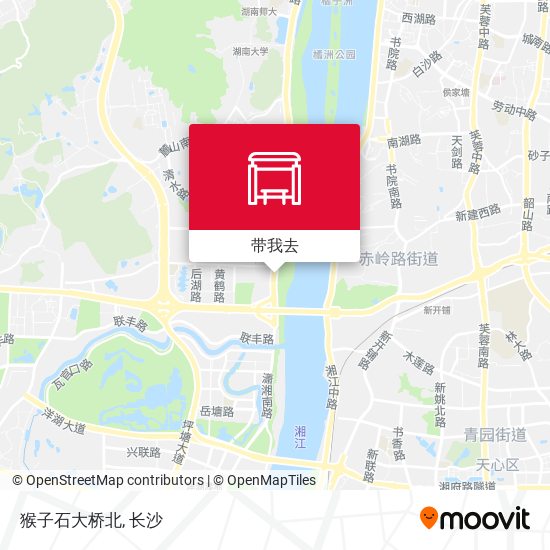 猴子石大桥北地图