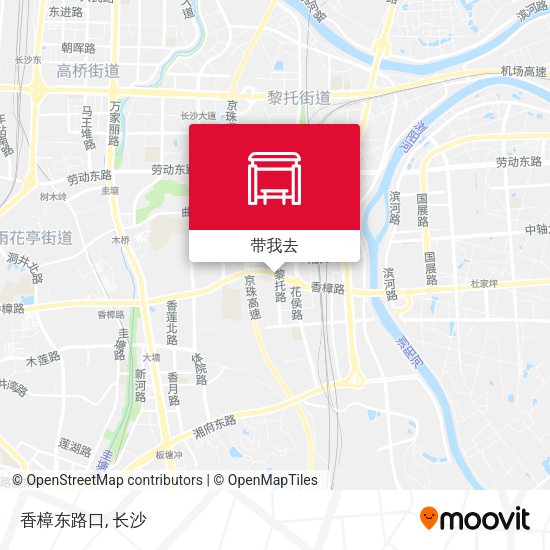 香樟东路口地图