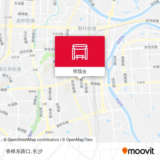 香樟东路口地图