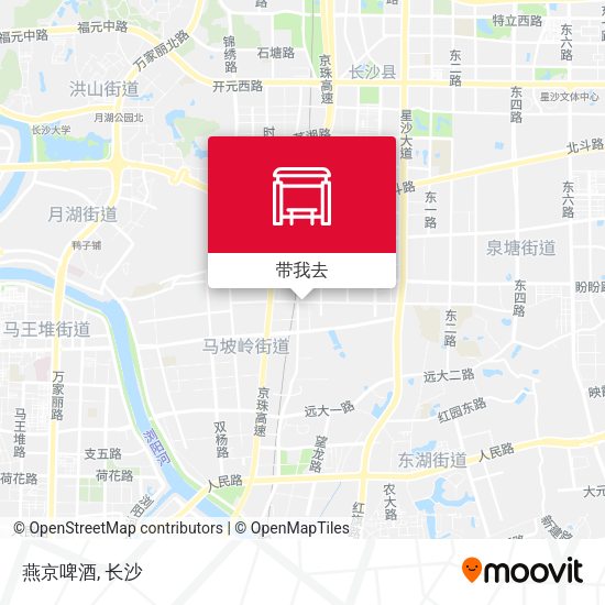 燕京啤酒地图