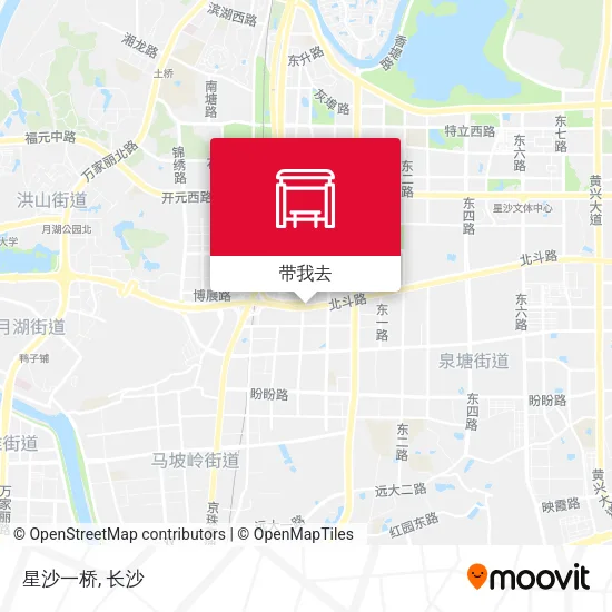 星沙一桥地图