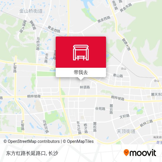 东方红路长延路口地图