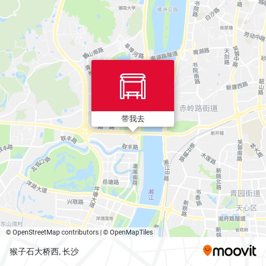 猴子石大桥西地图