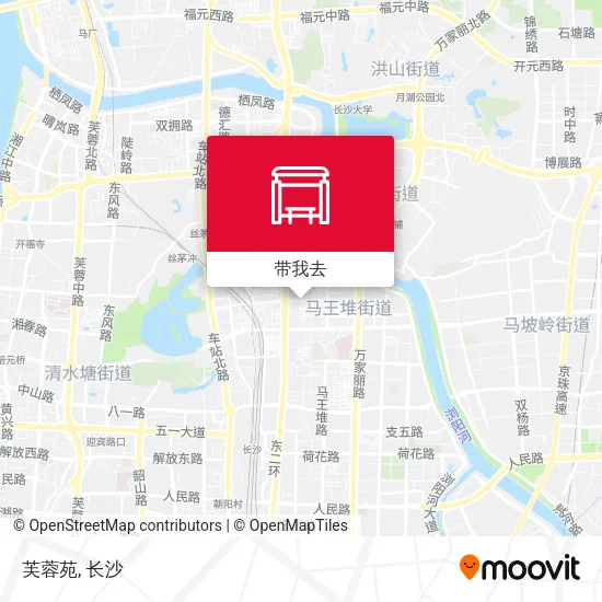 芙蓉苑地图