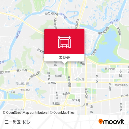 三一街区地图