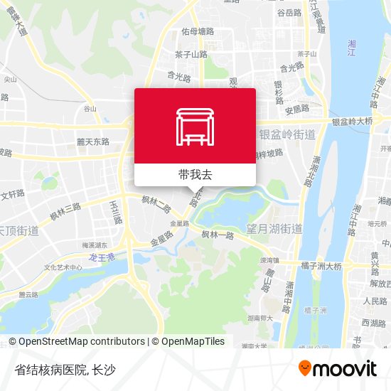省结核病医院地图