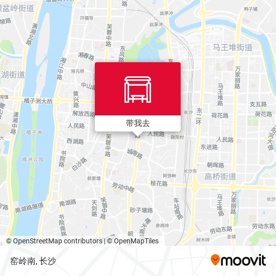 窑岭南地图