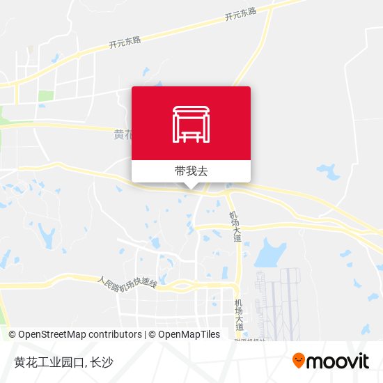 黄花工业园口地图