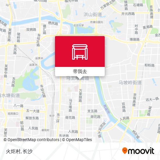 火炬村地图