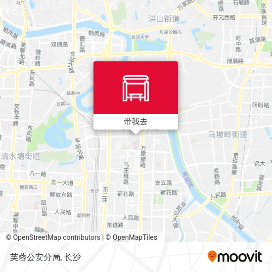 芙蓉公安分局地图