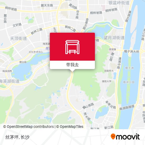 丝茅坪地图