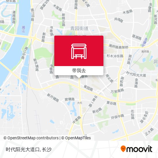 时代阳光大道口地图