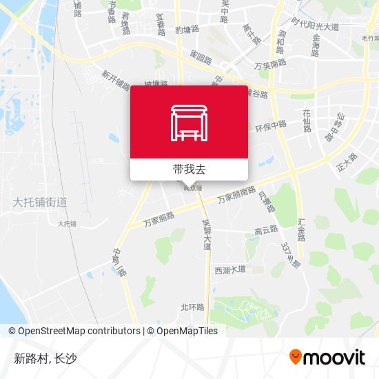 新路村地图