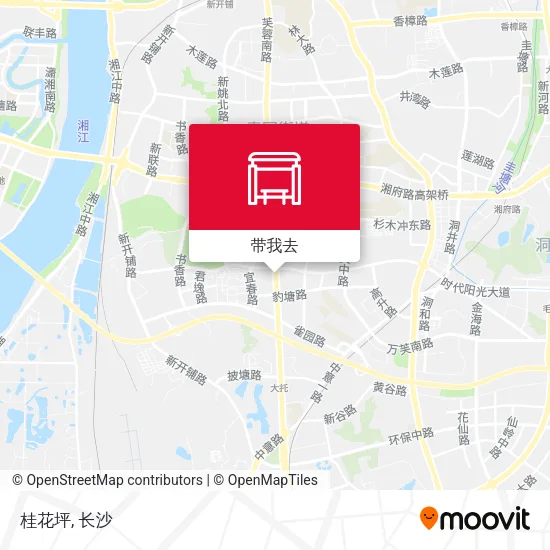 桂花坪地图