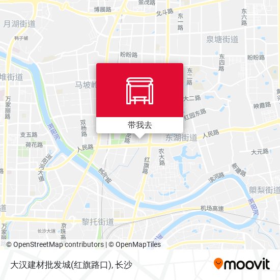 大汉建材批发城(红旗路口)地图