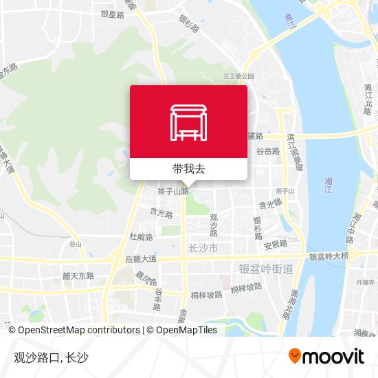 观沙路口地图