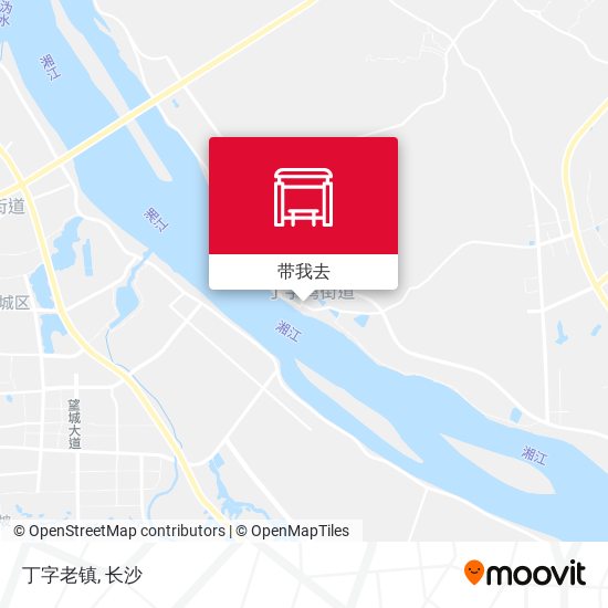 丁字老镇地图