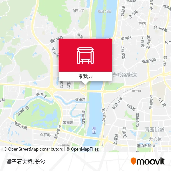 猴子石大桥地图
