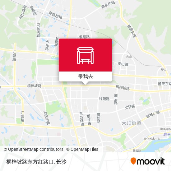 桐梓坡路东方红路口地图