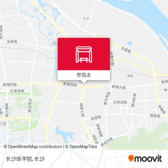 长沙医学院地图