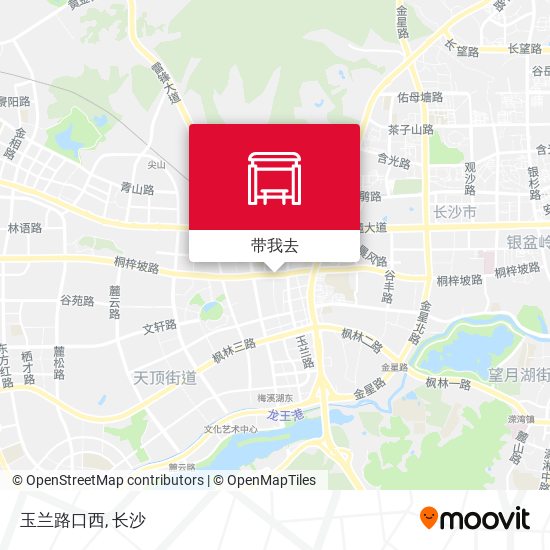 玉兰路口西地图