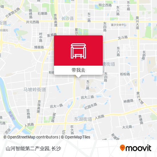 山河智能第二产业园地图