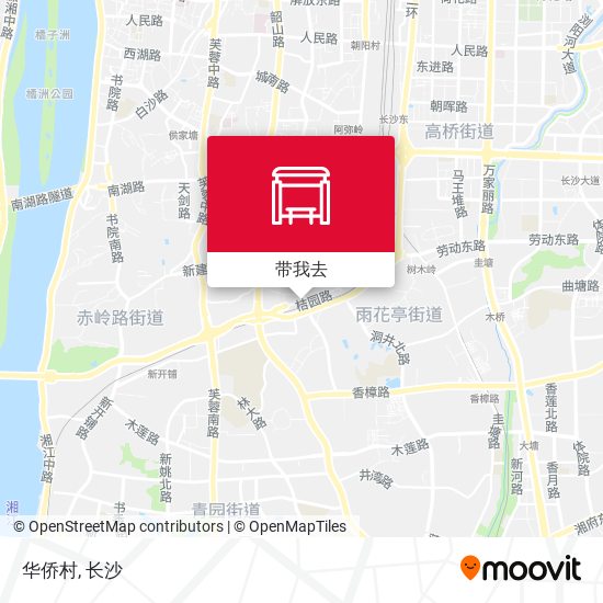 华侨村地图
