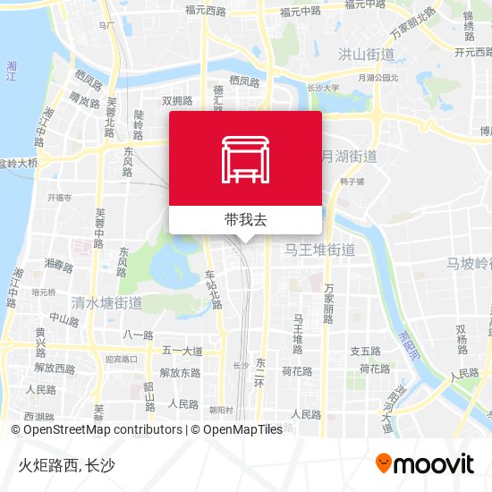 火炬路西地图