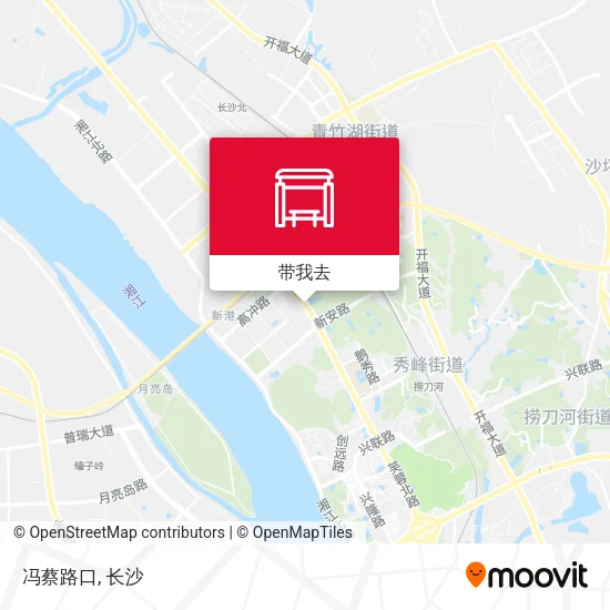 冯蔡路口地图