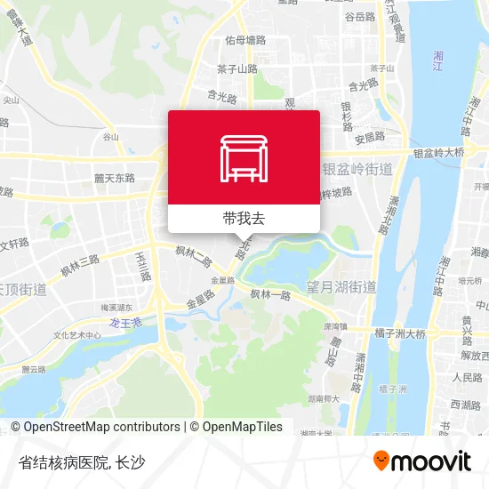 省结核病医院地图
