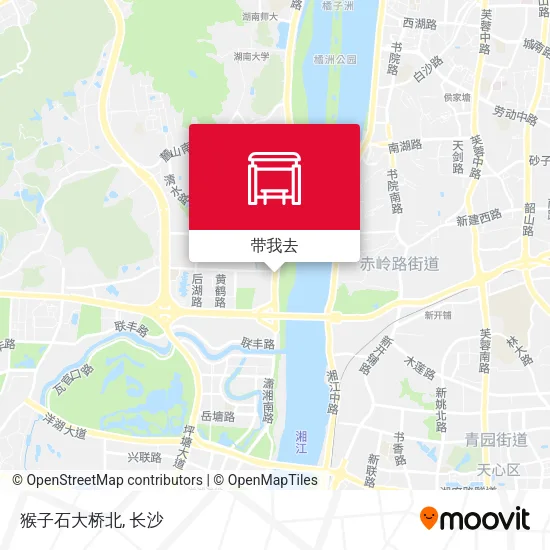 猴子石大桥北地图