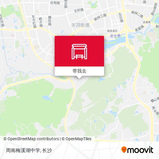 周南梅溪湖中学地图