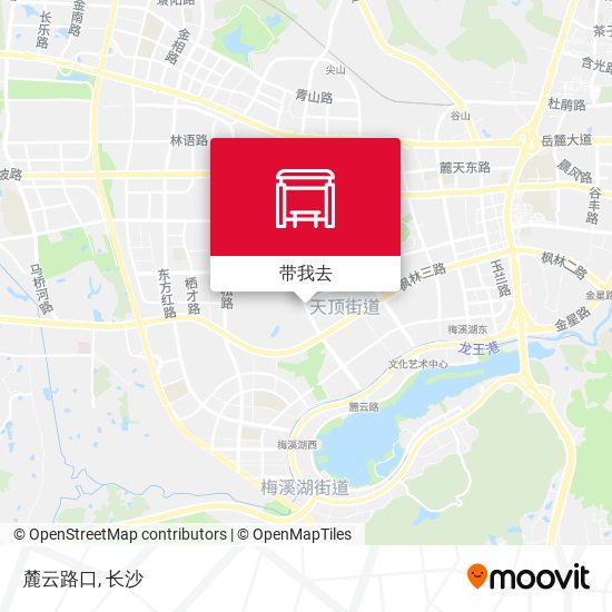 麓云路口地图