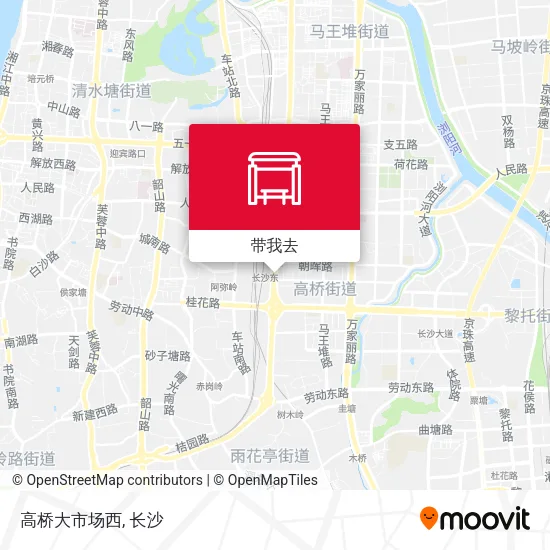 高桥大市场西地图