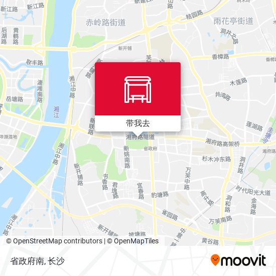 省政府南地图