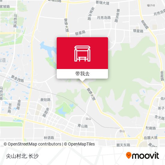 尖山村北地图