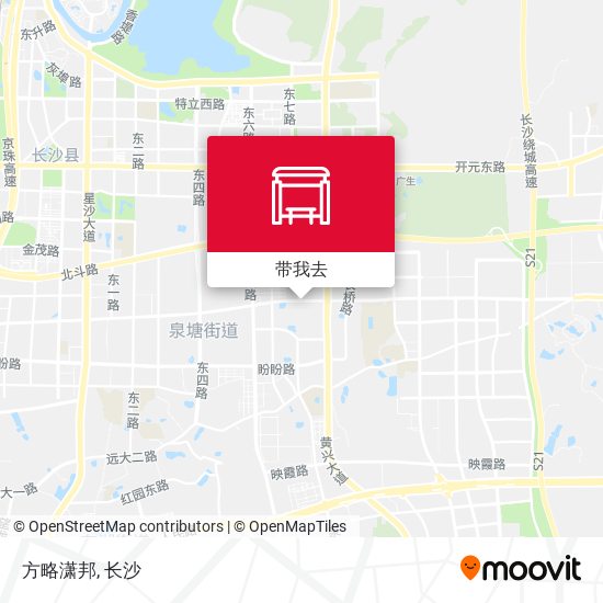 方略潇邦地图