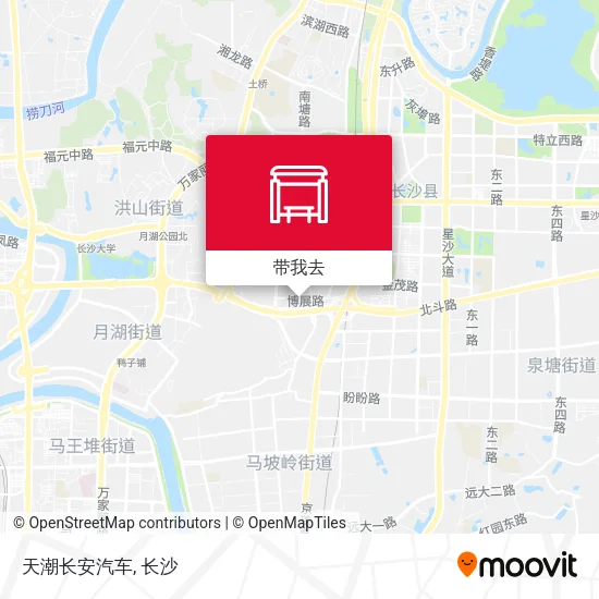 天潮长安汽车地图