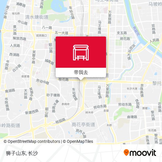 狮子山东地图