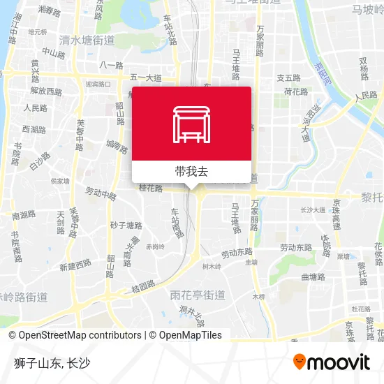 狮子山东地图