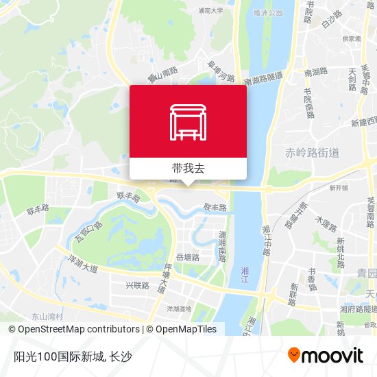 阳光100国际新城地图
